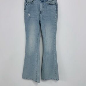 Light Wash Forever 21 High Rise Flare - Size 26